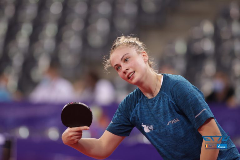2021/09/28.Group Stage Round 1 at 2021 GAZPROM European Table Tennis Championships, 28 Sep - 3 Oct, Cluj, Romania.